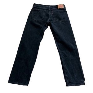 Levi’s 505 Regular Fit Black Jeans